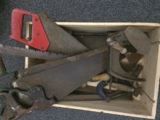 Box of Assorted Tools.