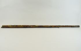 20th Century Cane Perch Rod, 3 pieces wi