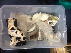 Box of Assorted Collectables and Ceramic