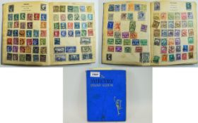 Old Mercury stamp album full of old stam