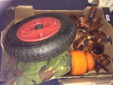 Box of Miscellaneous including a rubber