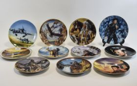 Collection Of 11 Cabinet Plates, Frankli