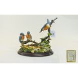 Royal Doulton Ltd and Numbered Edition From The County Wildlife Collection, This Handmade and