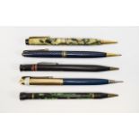 A Good Collection of Vintage Propelling Pencil Pens ( 5 ) In Total.