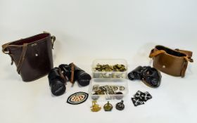 Military interest Mixed Lot Comprising Cap Badges, Patches,