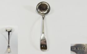 A Rare Scottish - 18th Century Silver Ladle by Robert Gray of Glasgow.