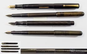 An Early Collection of Swan Fountain Pens.