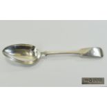 An Early Victorian Large Silver Table Spoon.
