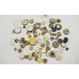 Quantity Of Watch/Pocket Watch Movements To Include Bentima, Timex, Rotary, Hopalong Cassidy,