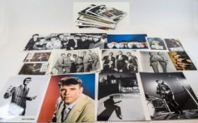 Pop Stars Photographs - Superb Collection 10 x 8's Mainly, Includes Jimi Hendrix, Beatles, Stones,
