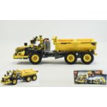 LEGO Construction Box Set; A Lego Technic 8264 Hauler, 2-in-1 model: rebuilds into Flatbed Truck.