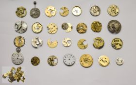 Quantity Of Pocket Watch Parts