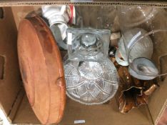 Box Of Misc Pottery And Collectables