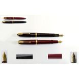 Parker Duofold Fountain Pen, 14ct Gold Nib. c.