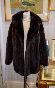 Mink Coat Ladies vintage mid length coat in very good condition.