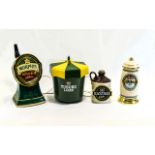 Collection Of Breweriana Comprising Murphys Irish Red And Pils Pumps,