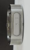 Ladies Gucci Watch, model 2400S in steel. Complete with box and paperwork including replacement