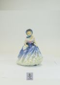 Royal Doulton Figure ' Alice ' HN3368. Designer N. Pedley. Issued 1991 - 1996. Height 8.25 Inches.