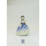 Royal Doulton Figure ' Alice ' HN3368. Designer N. Pedley. Issued 1991 - 1996. Height 8.25 Inches.