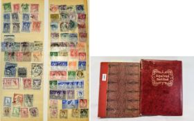 Two large A4 stamp stock books. One is sparse, but the other is crammed with early European stamps