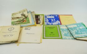 Theatre Programmes - Nice Collection. Vintage 1930's - 1950's, Good Research.