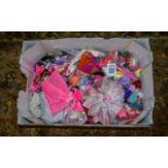 Barbie/Sindy Interest Large Box Of Vintage Clothing, Shoes,