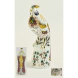 Minton Ceramic Porcelain Bird Figurine. c.1993 ' Flights of Fantasy ' Marua.