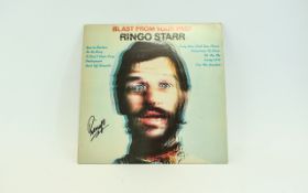 The Beatles ' Ringo ' Autograph on LP ' Blast From The Past '