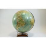 Philips 13½ Inch Terrestrial Globe George Phillip & Son Ltd London 1964