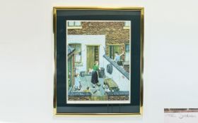 Tom Dodson Signed Ltd Edition and Numbered Coloured Lithograph,