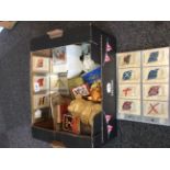 Mixed Lot Of Collectibles To Include Kensitas Cigarette Silks,