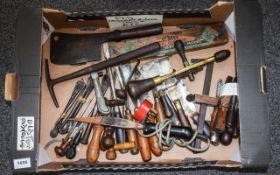 Collection of Old Assorted Hand Tools.