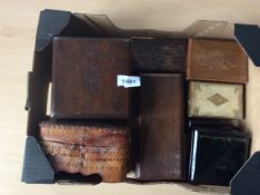 Collection Of Assorted Boxes To Include Wooden, Leather, 'The Harbour Ramsey',