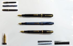 A Collection of Top Quality Vintage Fountain Pens.