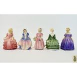 A Collection of Royal Doulton Small Figu