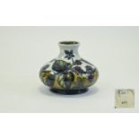 Moorcroft Onion Shaped Tubelined Squat V