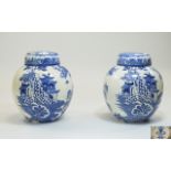 Masons Ironstone Early 20th Century Pair