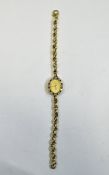 Ladies 18ct Gold Bueche Girod Wristwatch