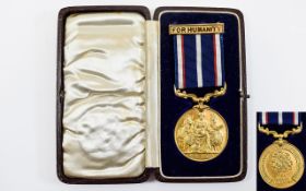 R.S.P.C.A. Gold Issue Life Saving Medal,