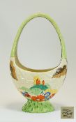 Clarice Cliff Fantasque Hand Painted Lar