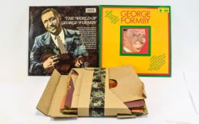 A Collection of George Formby LP's & 78