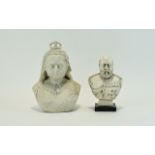 Queen Victoria Parian Bust Large likenes