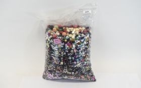 Large Mixed Lot Of Loose Beads Approx 1.