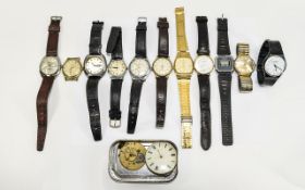 Mixed Lot Of Wristwatches Comprising Rotary, Sekonda, Raymond Weil,