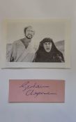 Monty Python - Scarce Part Page with Signature Graham Chapman 1970's.