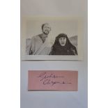 Monty Python - Scarce Part Page with Signature Graham Chapman 1970's.