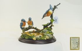 Royal Doulton Ltd and Numbered Edition From The County Wildlife Collection, This Handmade and