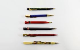 A Good Collection of Vintage Propelling Pencil, A Few From The 1930's ( 6 ) In Total.