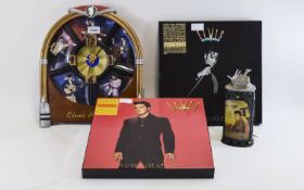 Elvis Interest Collection Of Limited Edition Memorabilia Comprising Bradford Exchange Juke Box