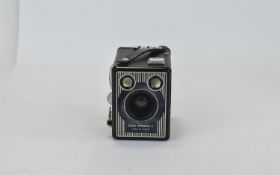 Kodak Siz-20 Brownie E Box Rollfilm Camera, circa 1947-1957,